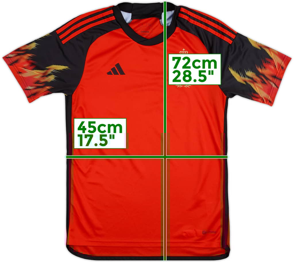 2022-23 Belgium Home Shirt - 9/10 - (S)
