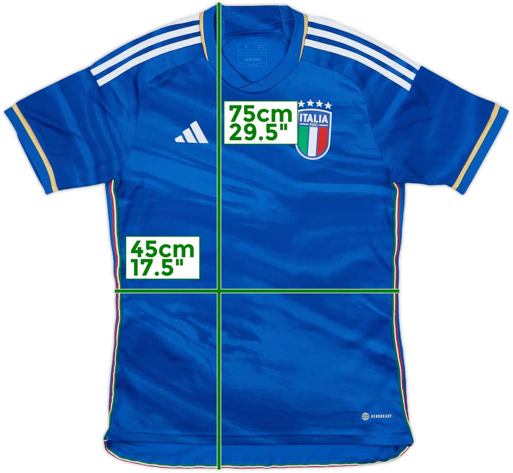 2023-24 Italy Home Shirt - 10/10 - (S)