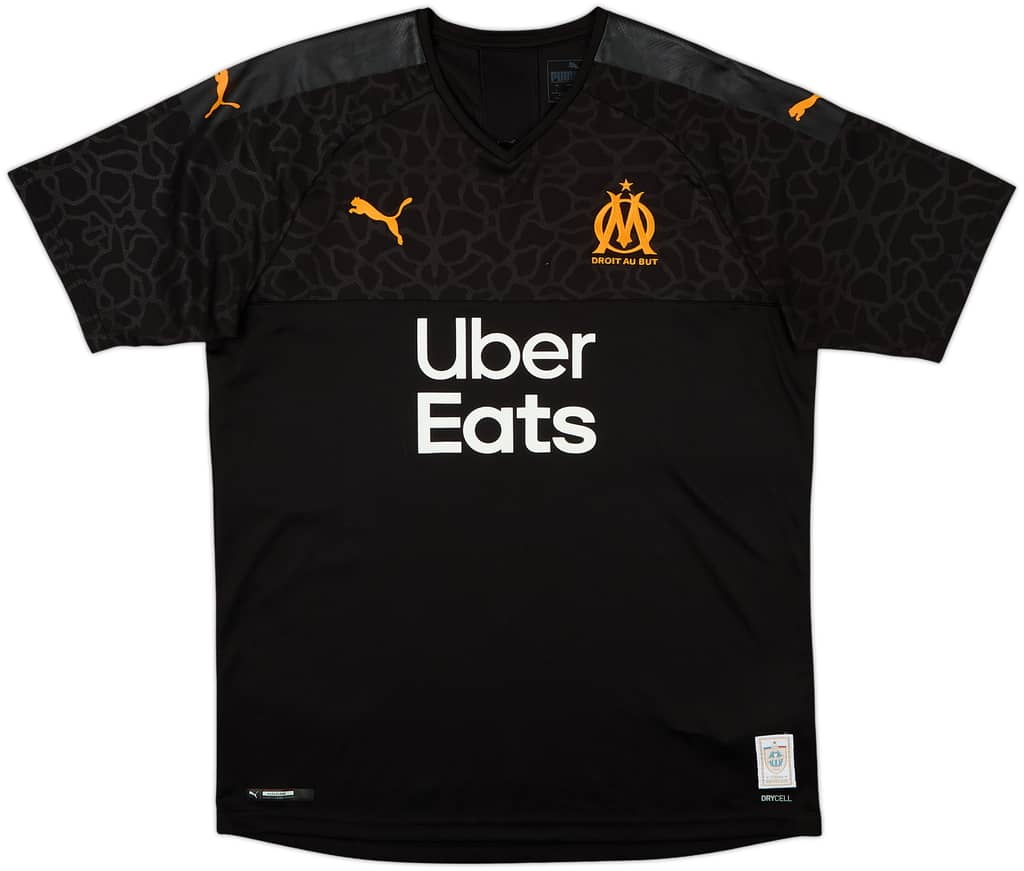 2019-20 Olympique Marseille Third Shirt - 9/10 - (L)