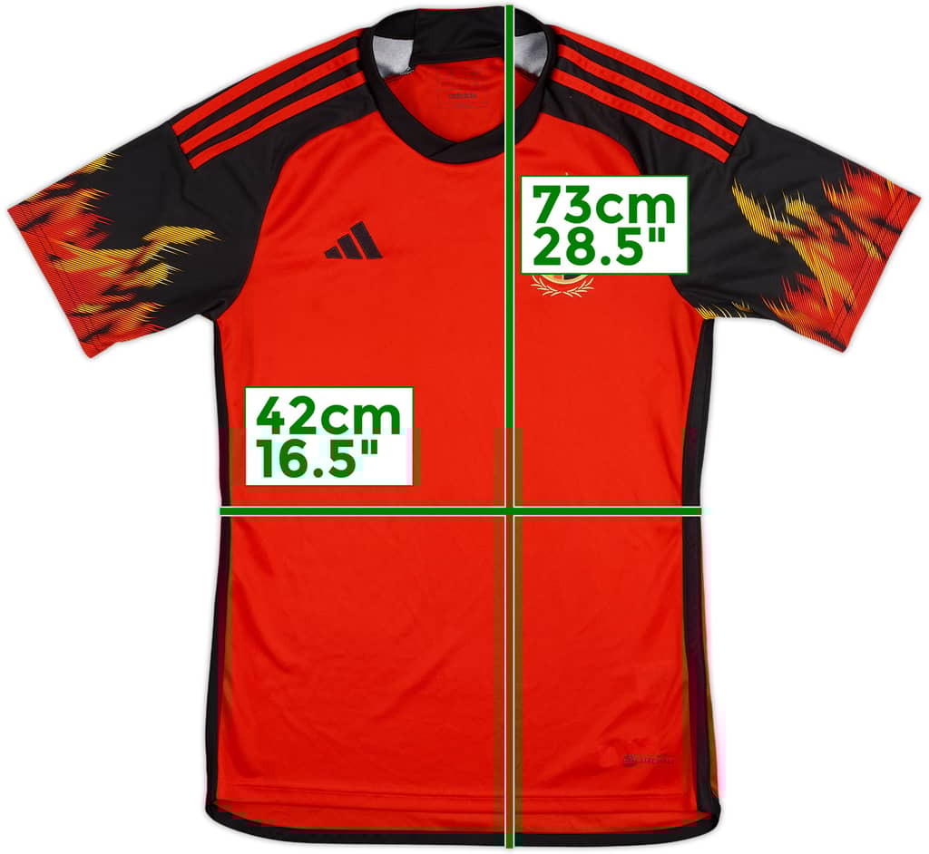 2022-23 Belgium Home Shirt - 10/10 - (S)