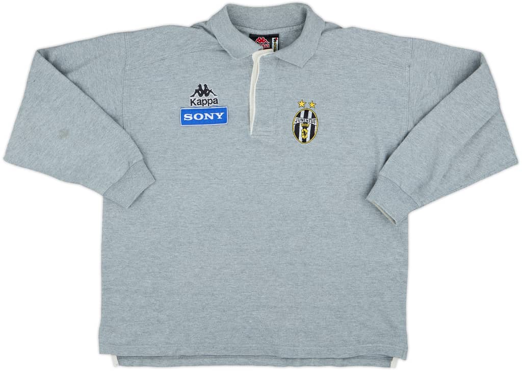 1998-99 Juventus Kappa Polo L/S Shirt - 7/10 - (S)
