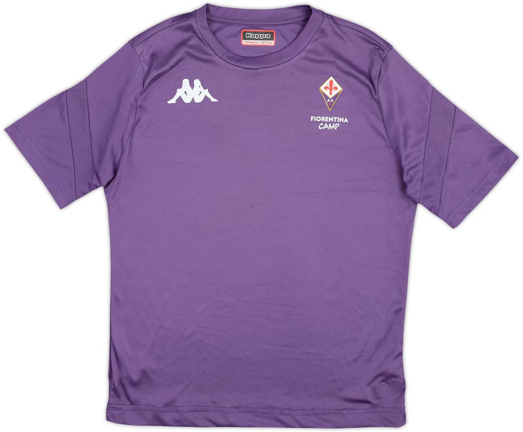 2020-21 Fiorentina Camp Kappa Training Shirt - 8/10 - (M.Boys)