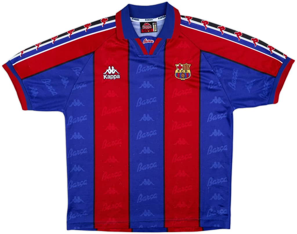 1995-97 Barcelona Home Shirt - 6/10 - (M)