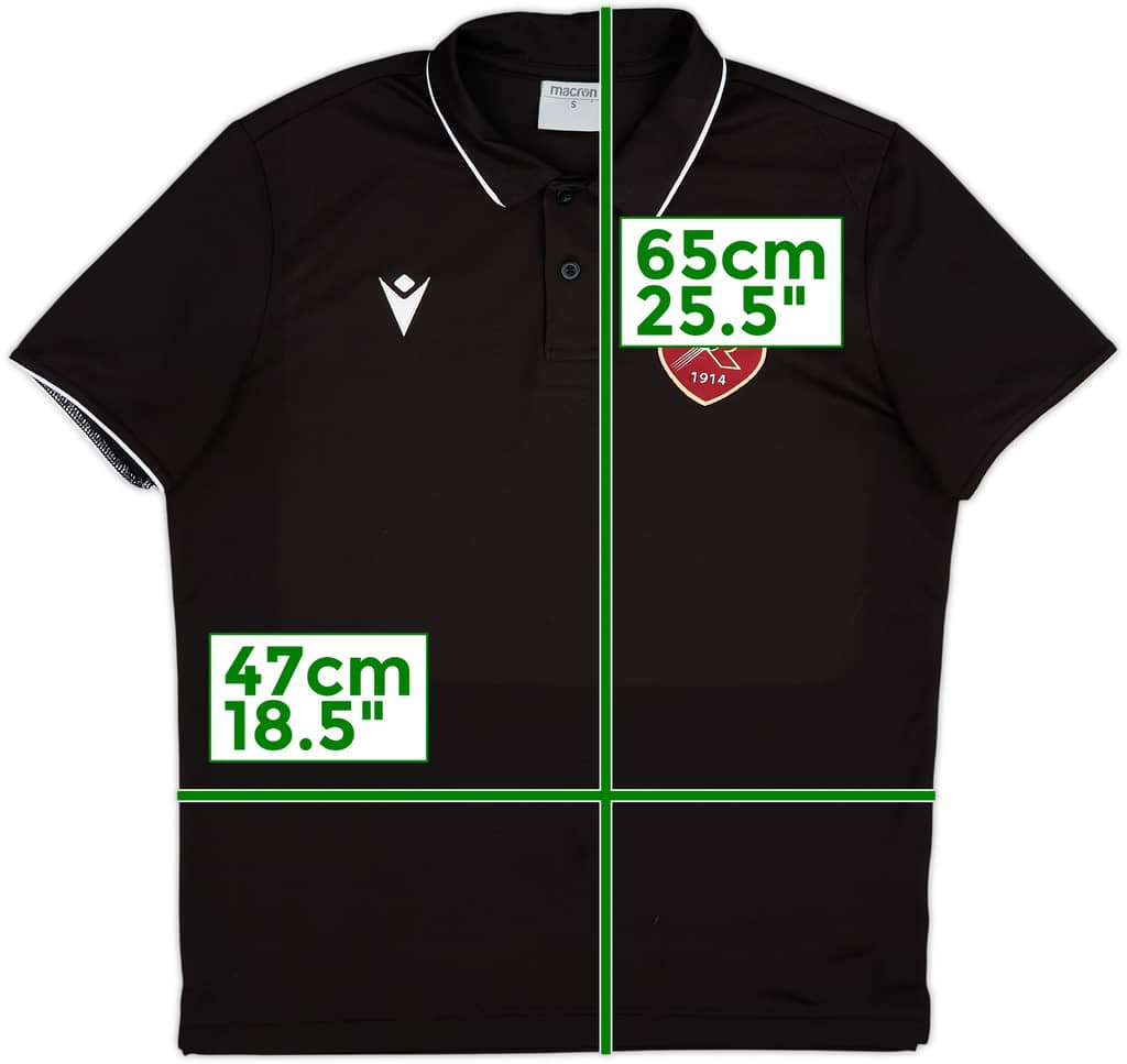 2020-21 Reggina Macron Polo Shirt - 10/10 - (Women's S)