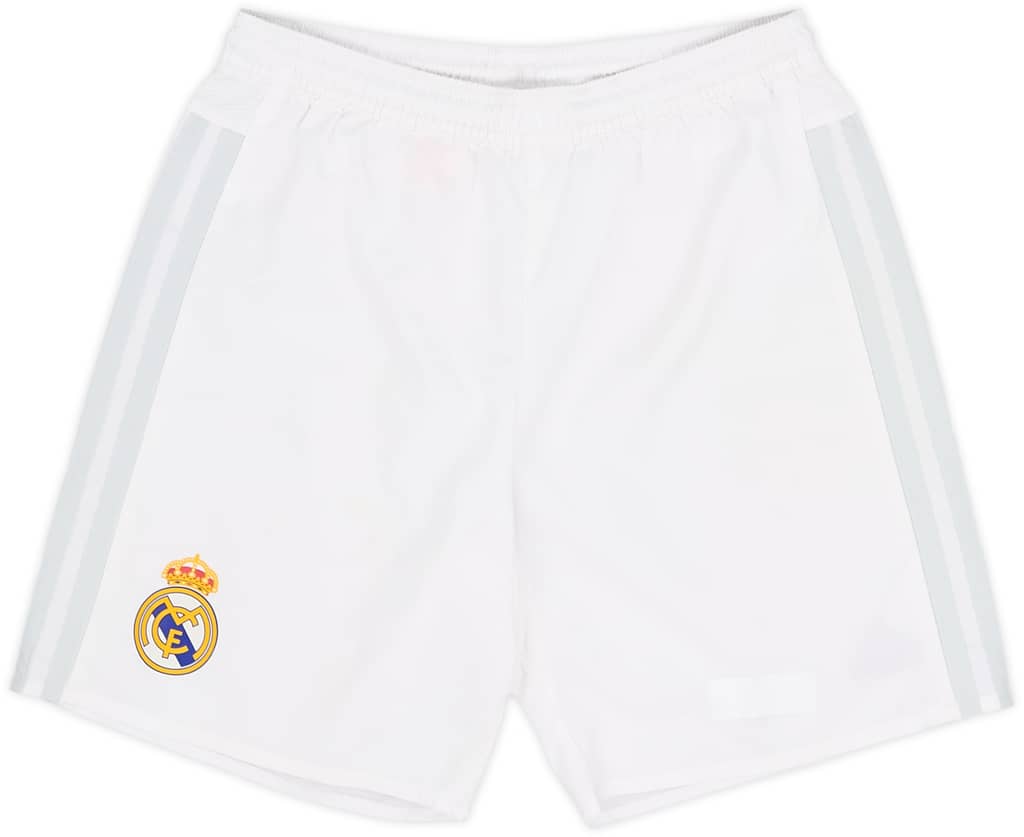 2015-16 Real Madrid Home Shorts - 8/10 - (S.Boys)