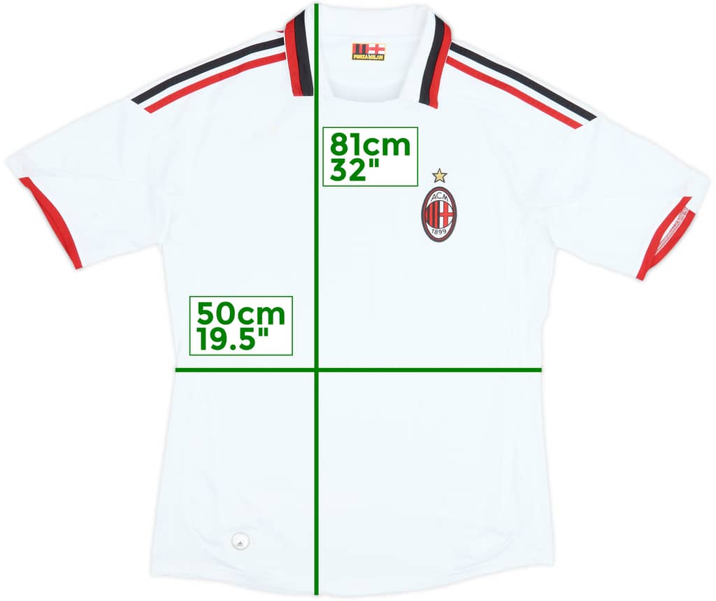 2009-10 AC Milan Away Shirt - 4/10 - (L)