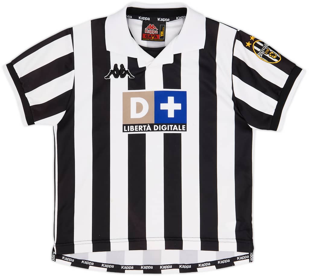 1998-99 Juventus Home Shirt - 7/10 - (M.Boys)