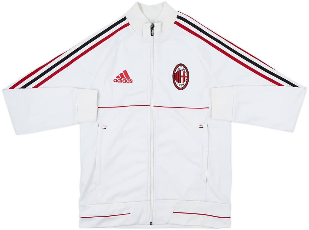 2017-18 AC Milan adidas Track Jacket - 6/10 - (L.Boys)
