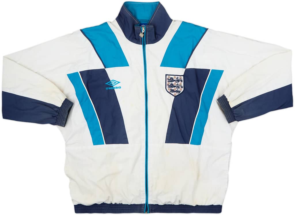 1995-97 England Umbro Track Jacket - 5/10 - (L)