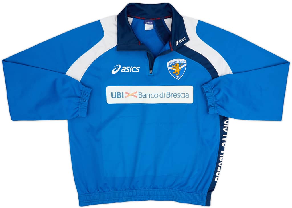 2007-08 Brescia Asics 1/4 Zip Training Top - 5/10 - (L)