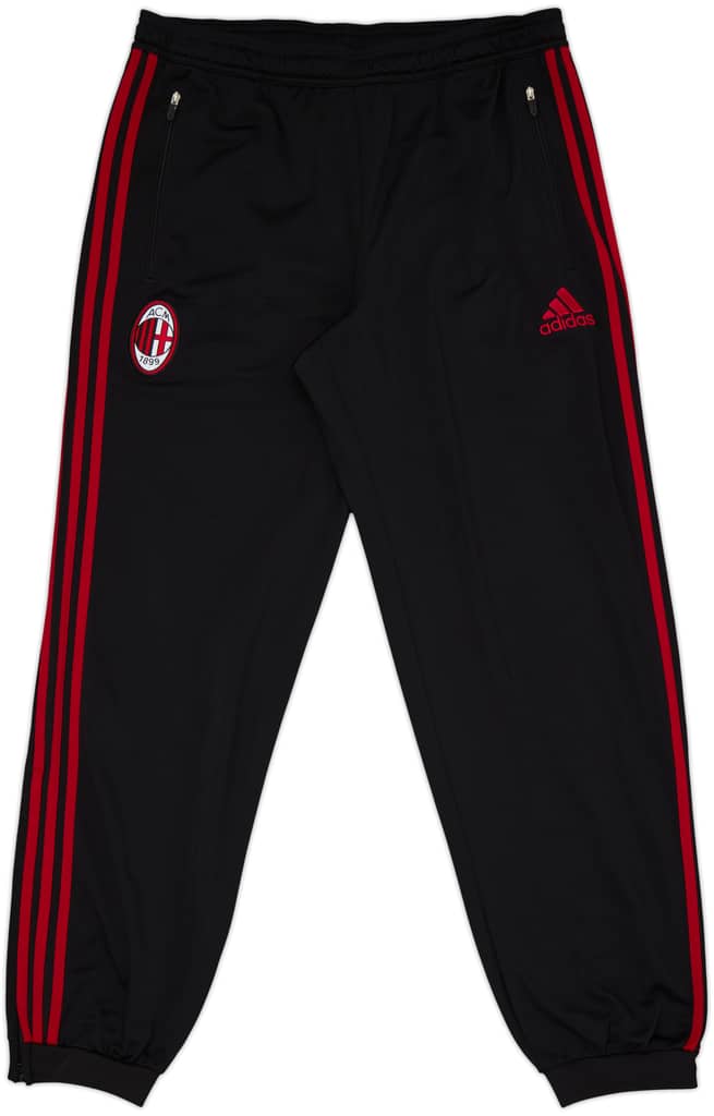2014-15 AC Milan adidas Track Pants/Bottoms - 8/10 - (L)