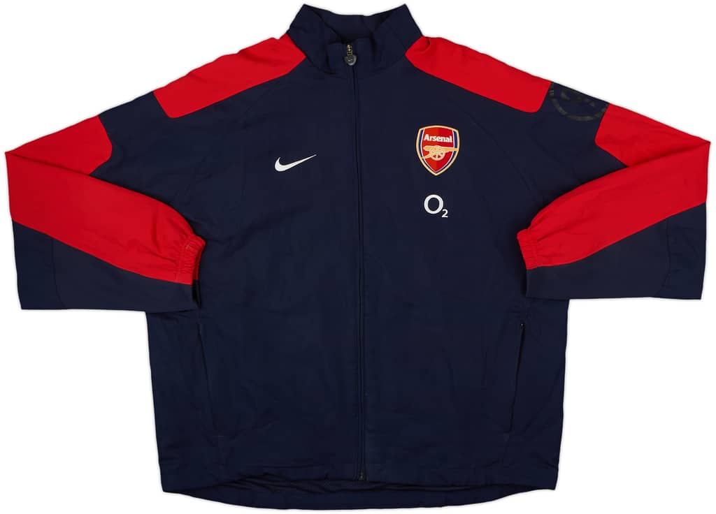 2005-06 Arsenal Nike Track Jacket - 8/10 - (L)