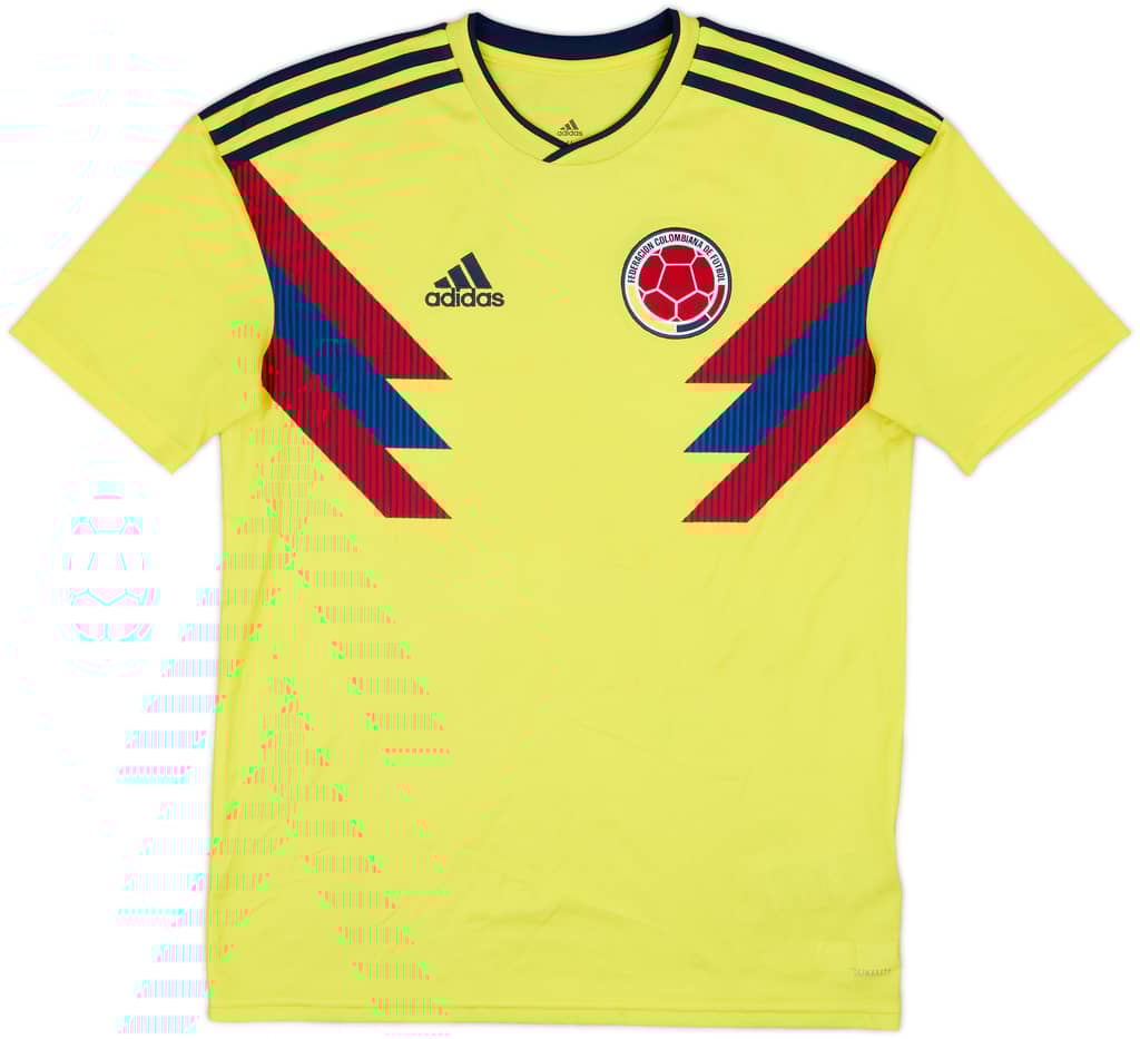 2018-19 Colombia Home Shirt - 8/10 - (XL.Boys)