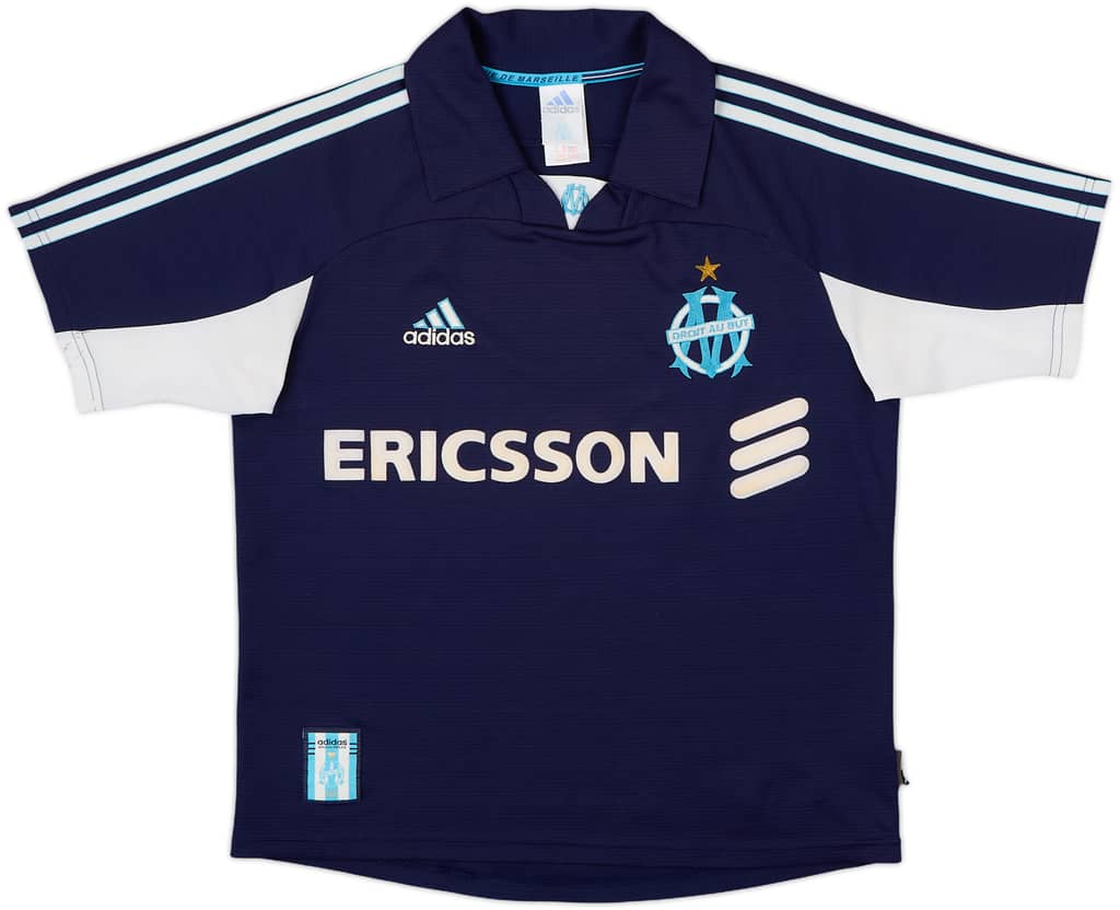 1999-00 Olympique Marseille Away Shirt - 8/10 - (Y)