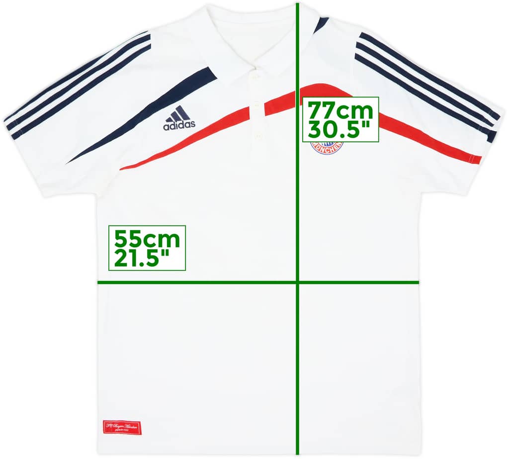 2009-10 Bayern Munich adidas Polo Shirt - 7/10 - (L)