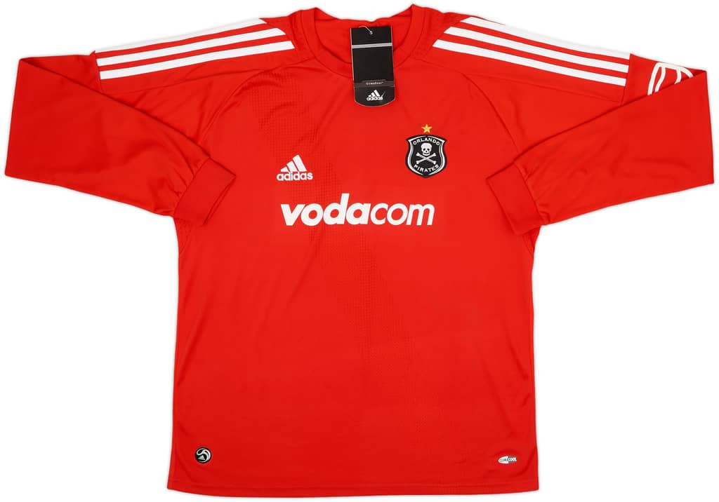 2008-09 Orlando Pirates Away L/S Shirt (L)