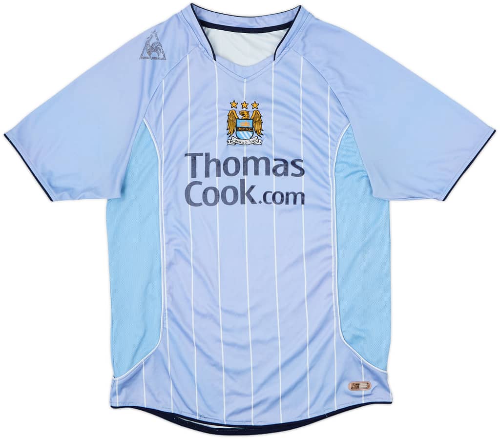 2007-08 Manchester City Home Shirt - 5/10 - (M)