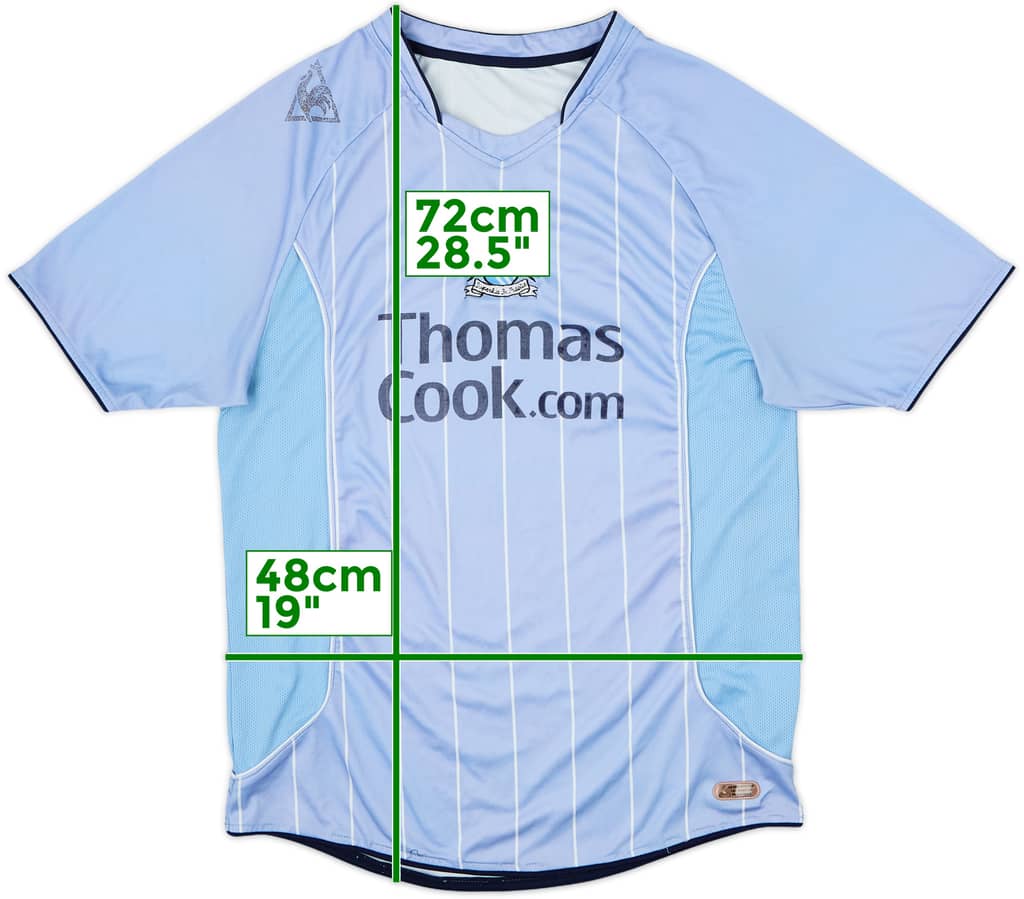 2007-08 Manchester City Home Shirt - 5/10 - (M)