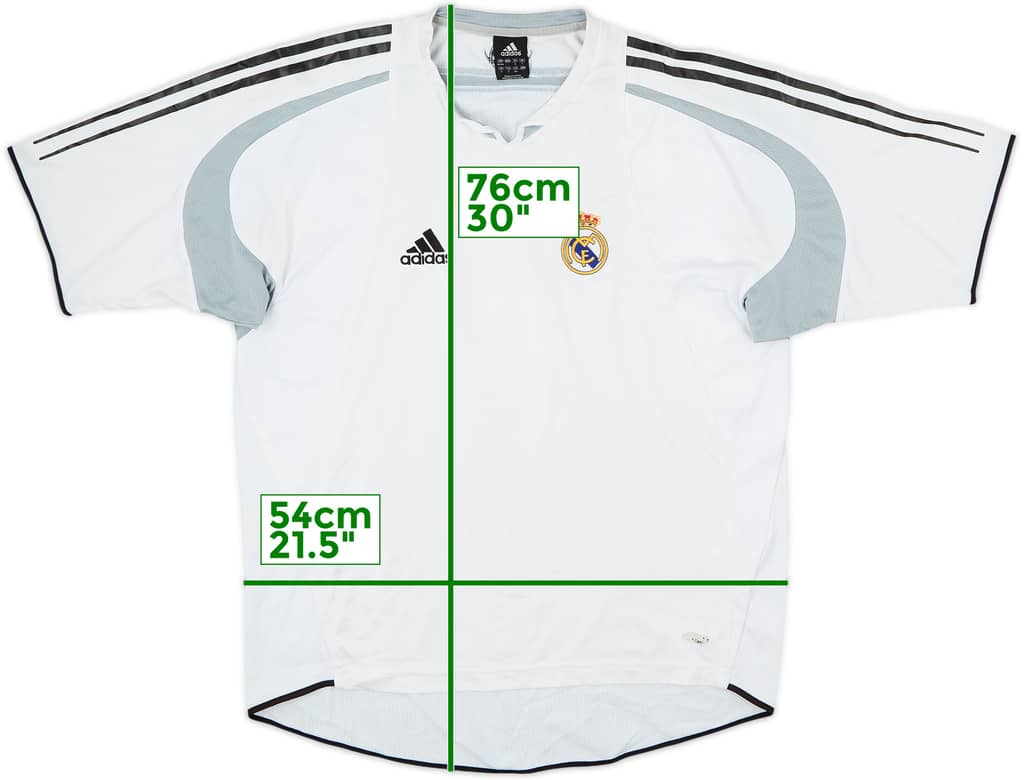 2004-05 Real Madrid adidas Training Shirt - 6/10 - (L)