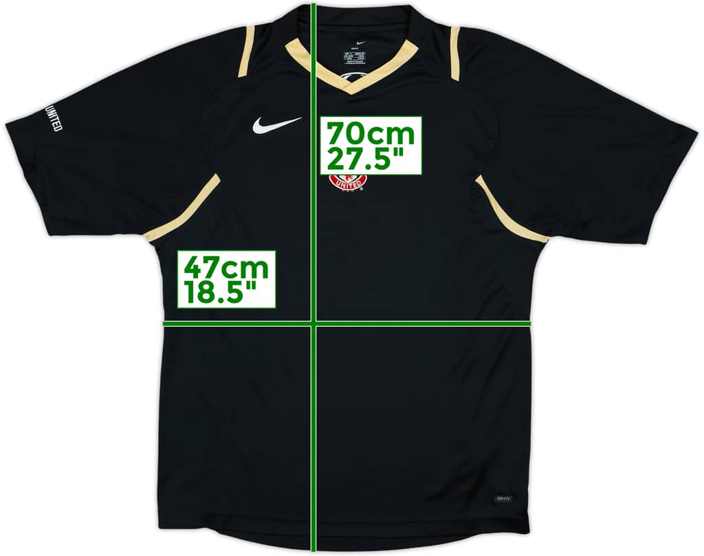 2006-07 Manchester United Nike Training Shirt - 9/10 - (S)