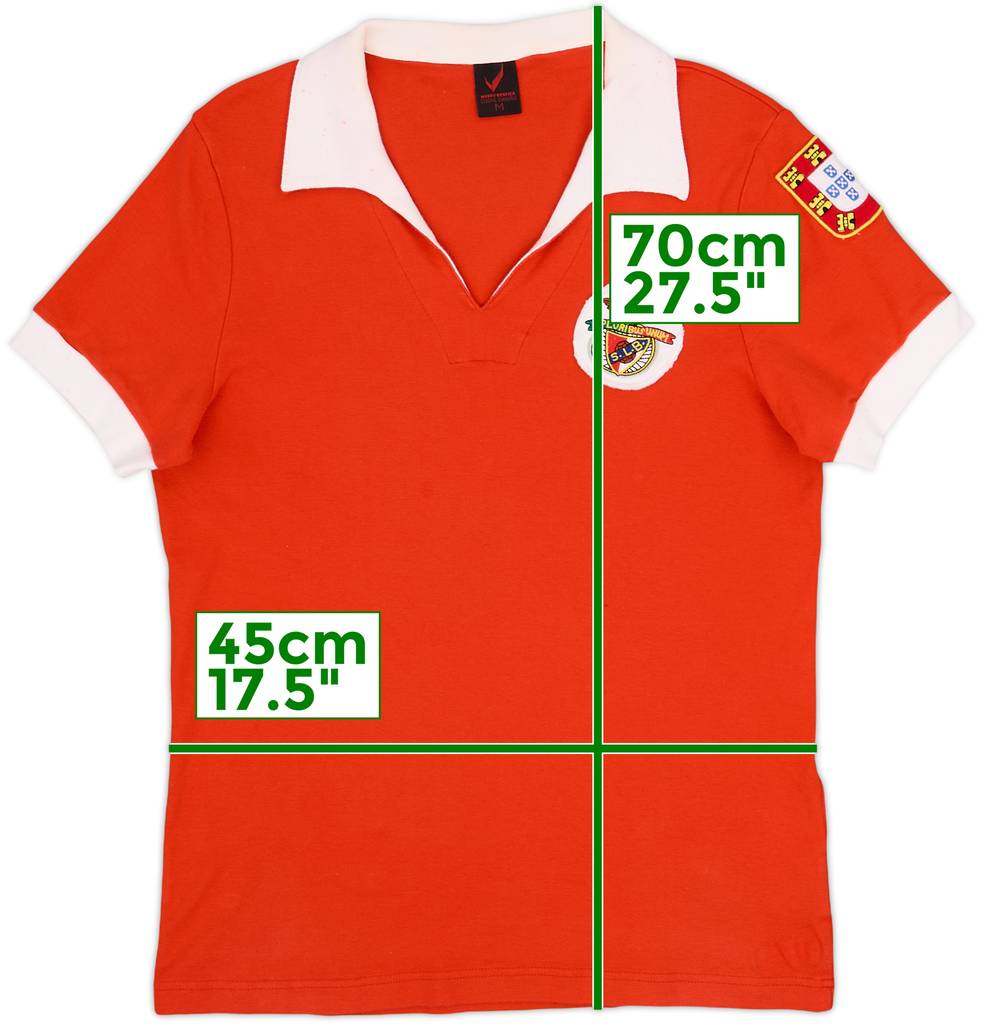 2010s Benfica Retro 1960-61 Home Shirt - 6/10 - (M)