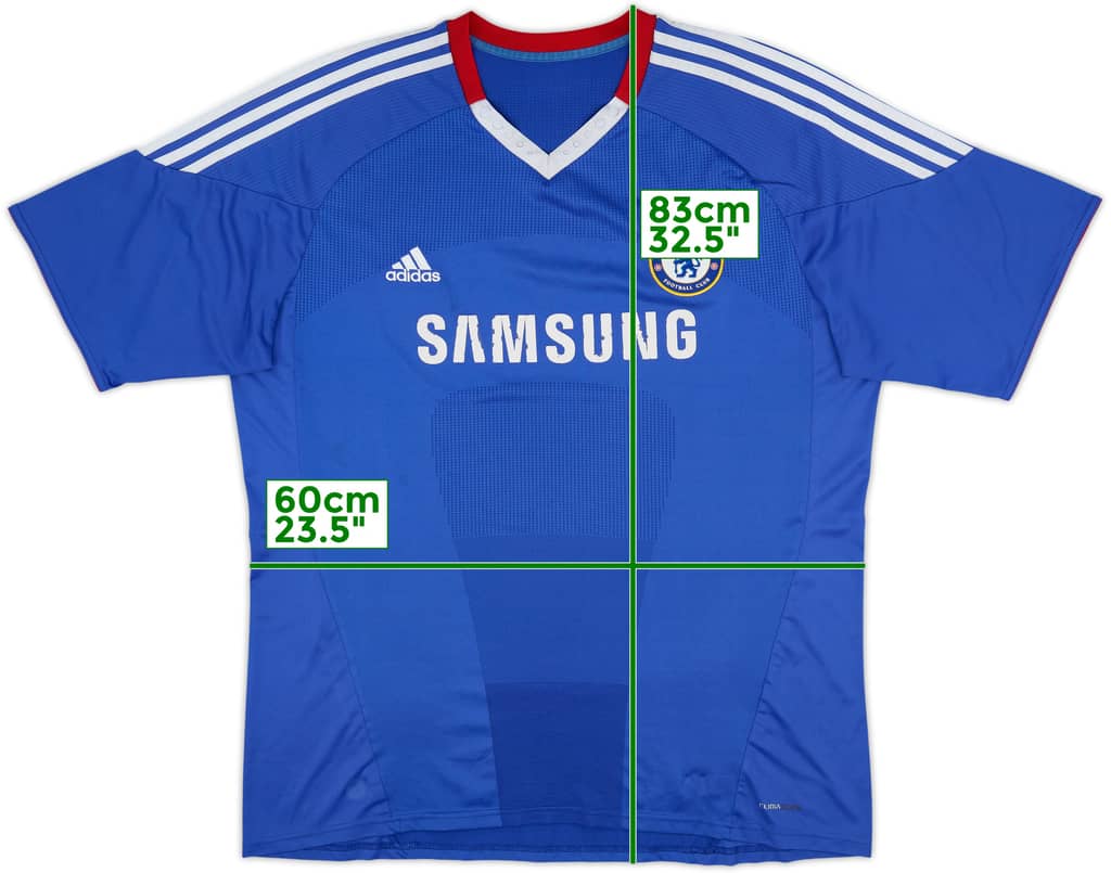 2010-11 Chelsea Home Shirt - 5/10 - (XXL)