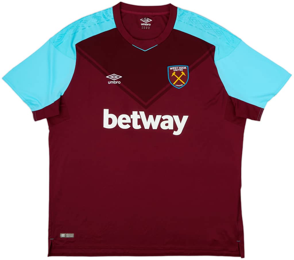 2017-18 West Ham Home Shirt - 8/10 - (4XL)