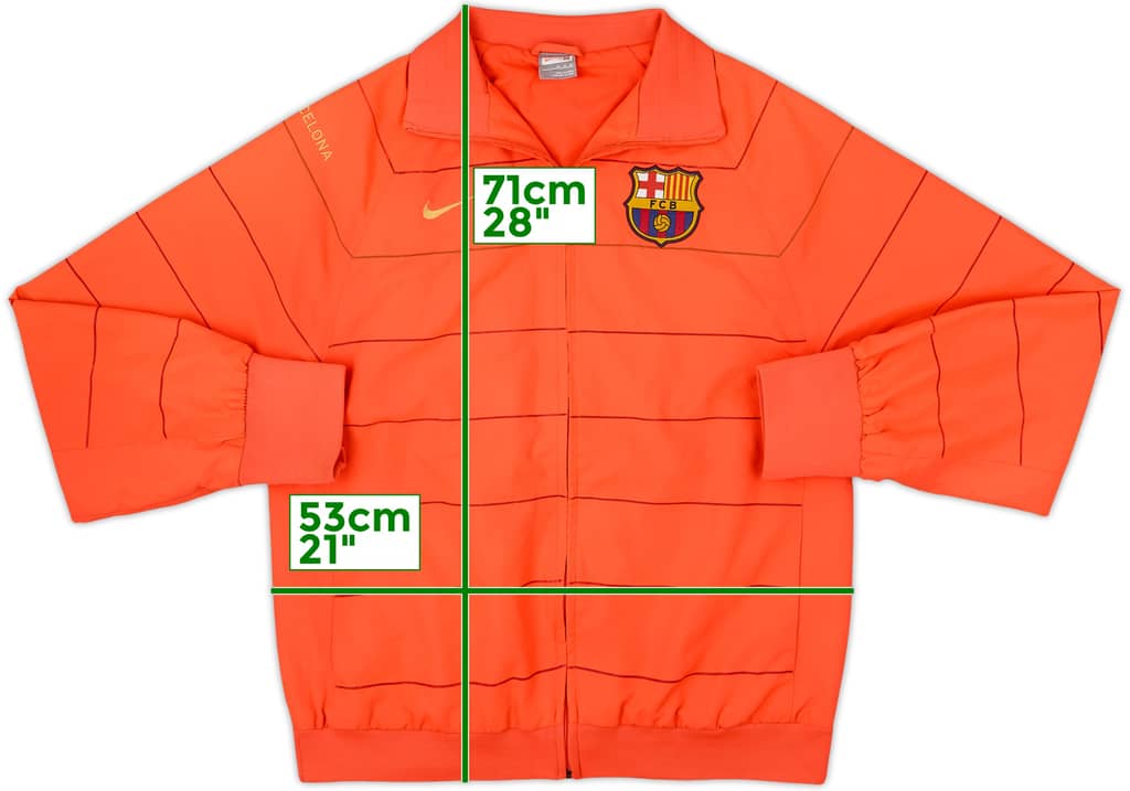 2008-09 Barcelona Nike Chaqueta deportiva - 7/10 - (M)