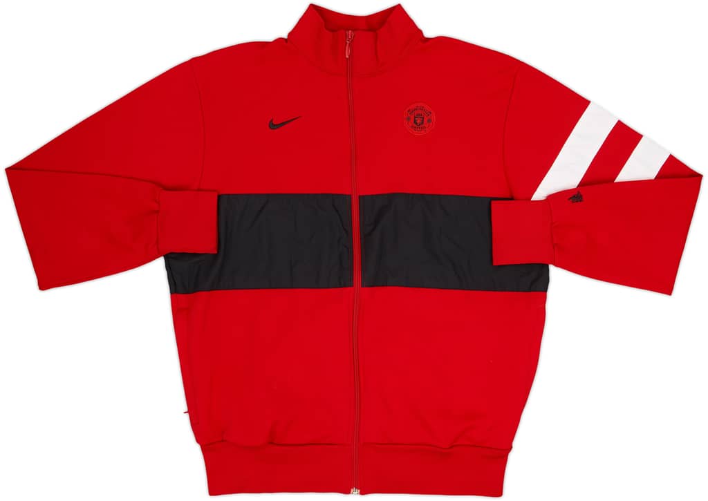 2009-10 Manchester United Nike Track Jacket - 8/10 - (L)