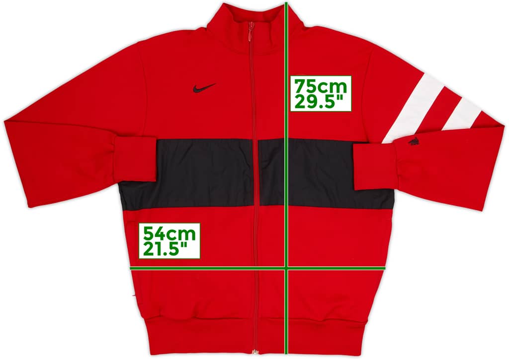 2009-10 Manchester United Nike Track Jacket - 8/10 - (L)
