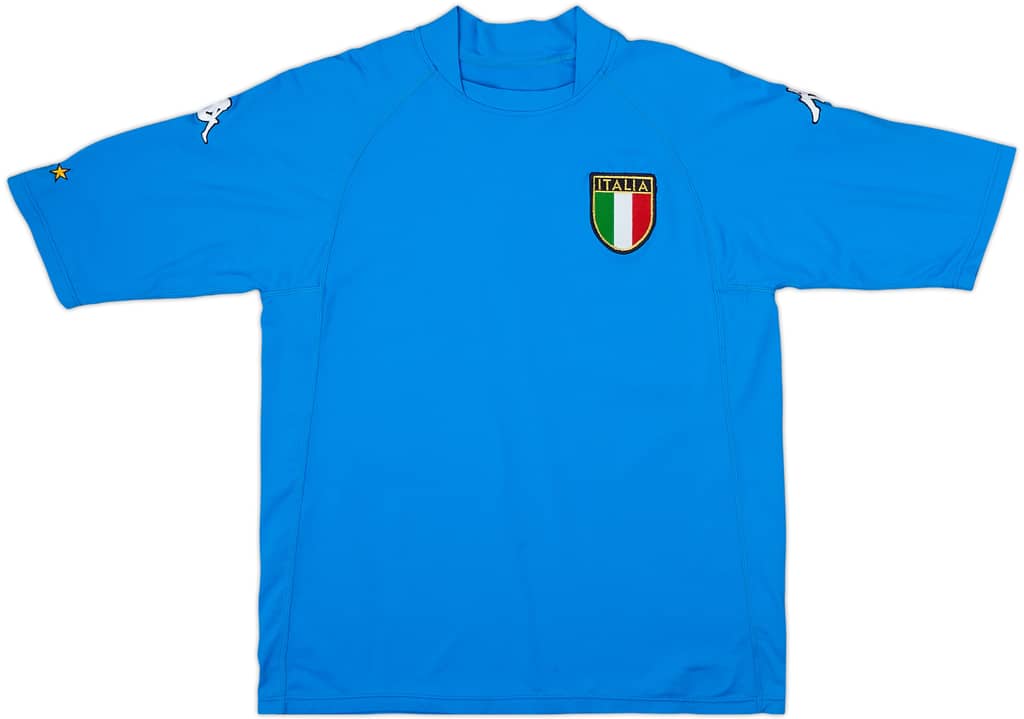 2002 Italy Home Shirt - 6/10 - (XL.Boys)