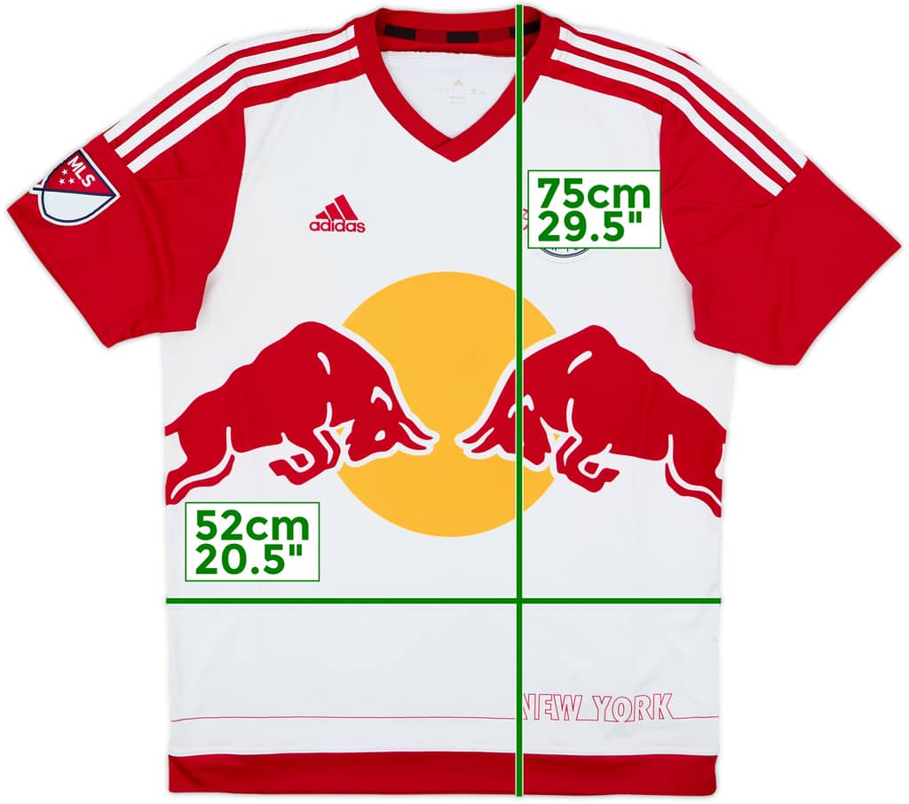 Camiseta de local del New York Red Bulls 2015-16 - 5/10 - (L)