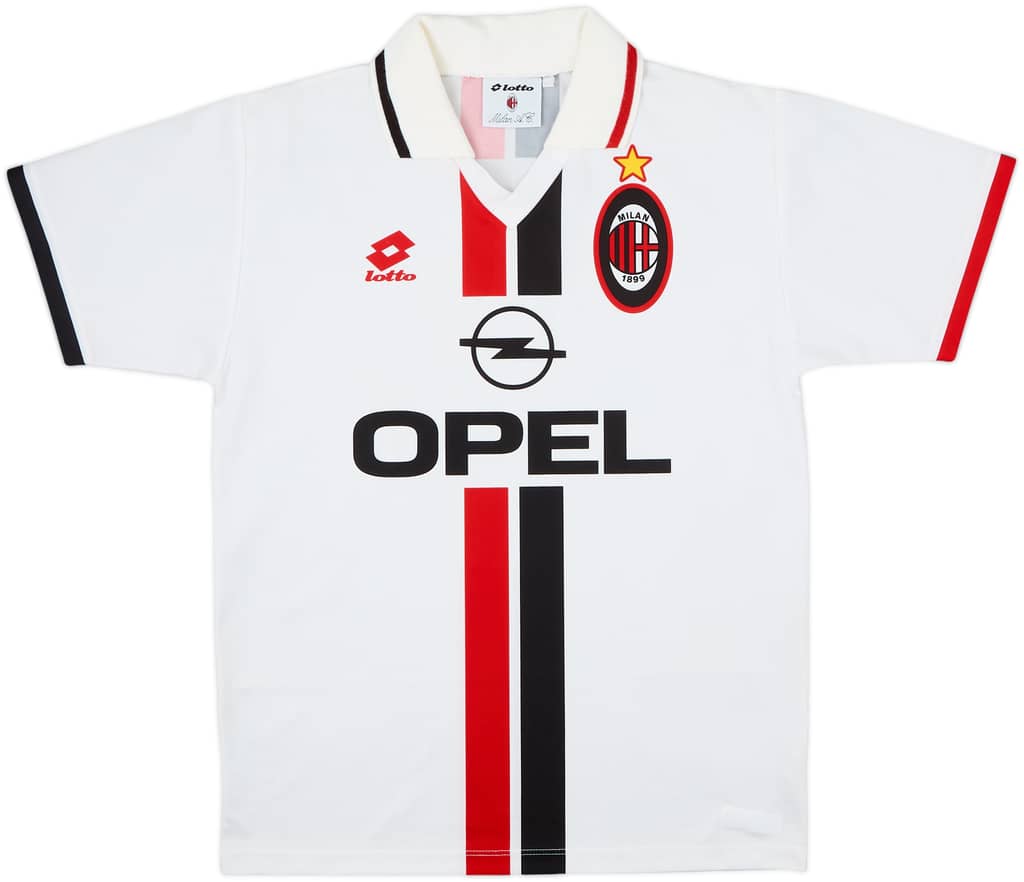 1996-97 AC Milan Away Shirt - 8/10 - (M)
