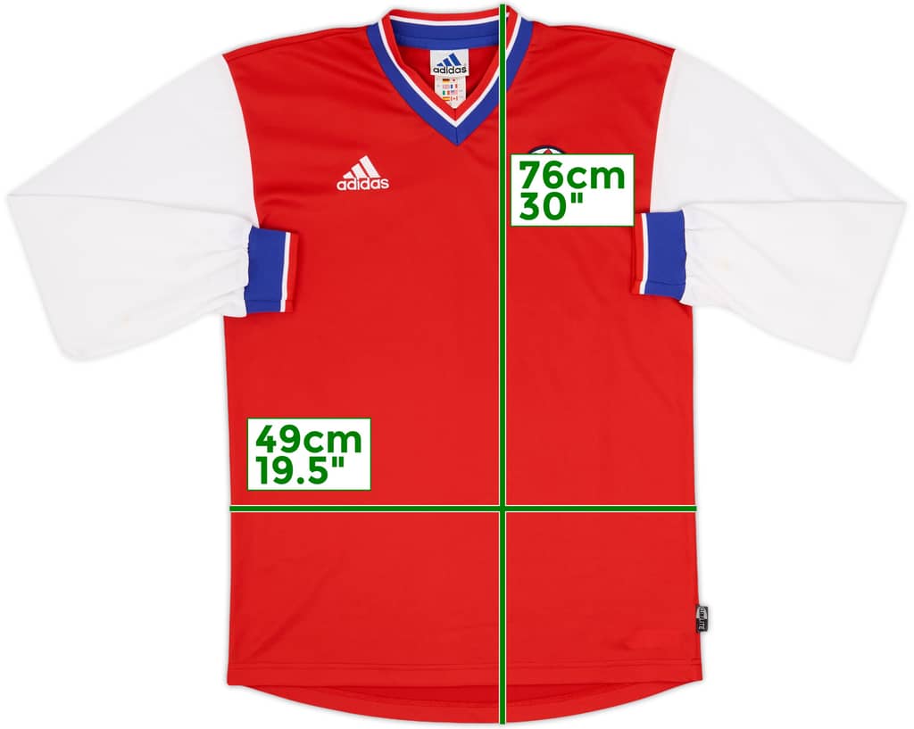 2002-03 South China Home L/S Shirt - 9/10 - (S)