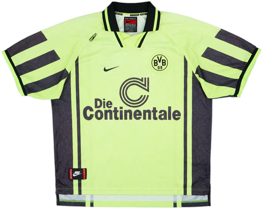 Camiseta de local del Borussia Dortmund 1996-97 - 7/10 - (XXL)