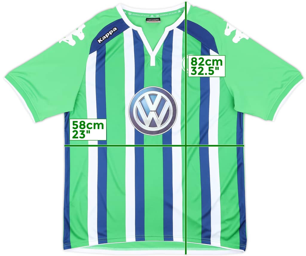 2015-16 Wolfsburg Away Shirt - 7/10 - (XL)