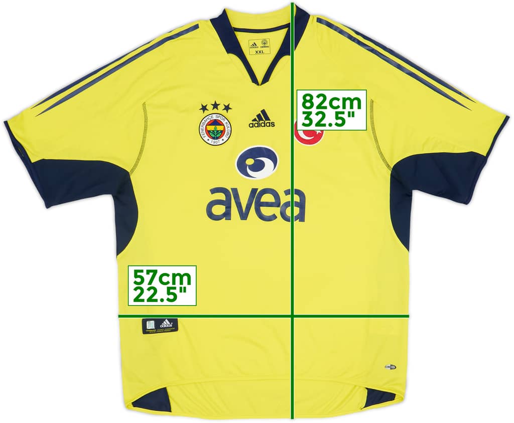 2004-05 Fenerbahce Fourth Shirt - 5/10 - (XXL)