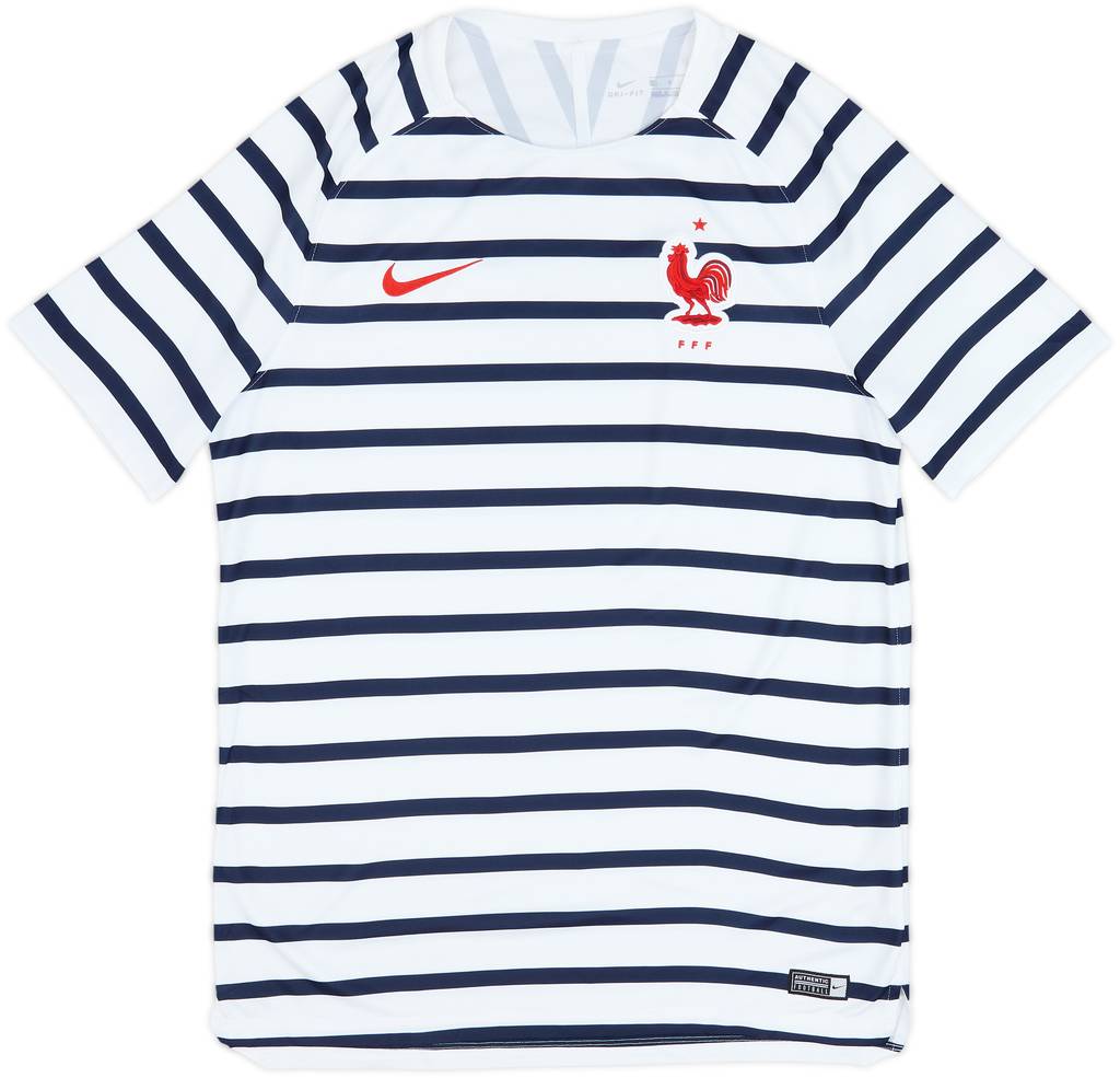 2018-19 France Nike Training Shirt - 8/10 - (L)