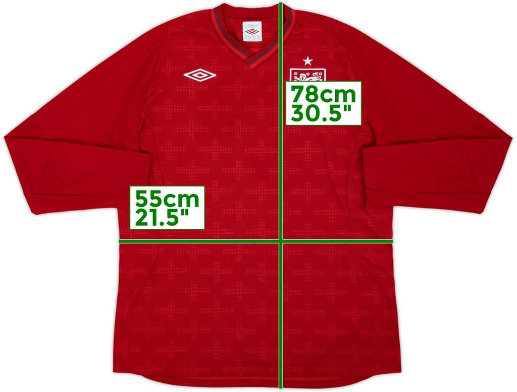 2012-13 England GK Shirt - 10/10 - (L)