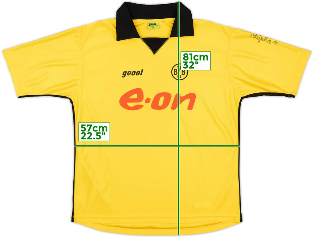 2003-04 Borussia Dortmund Euro Home Shirt - 8/10 - (L)