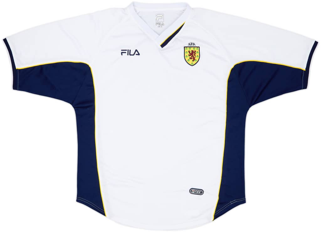 2000-02 Scotland Away Shirt - 9/10 - (XL)