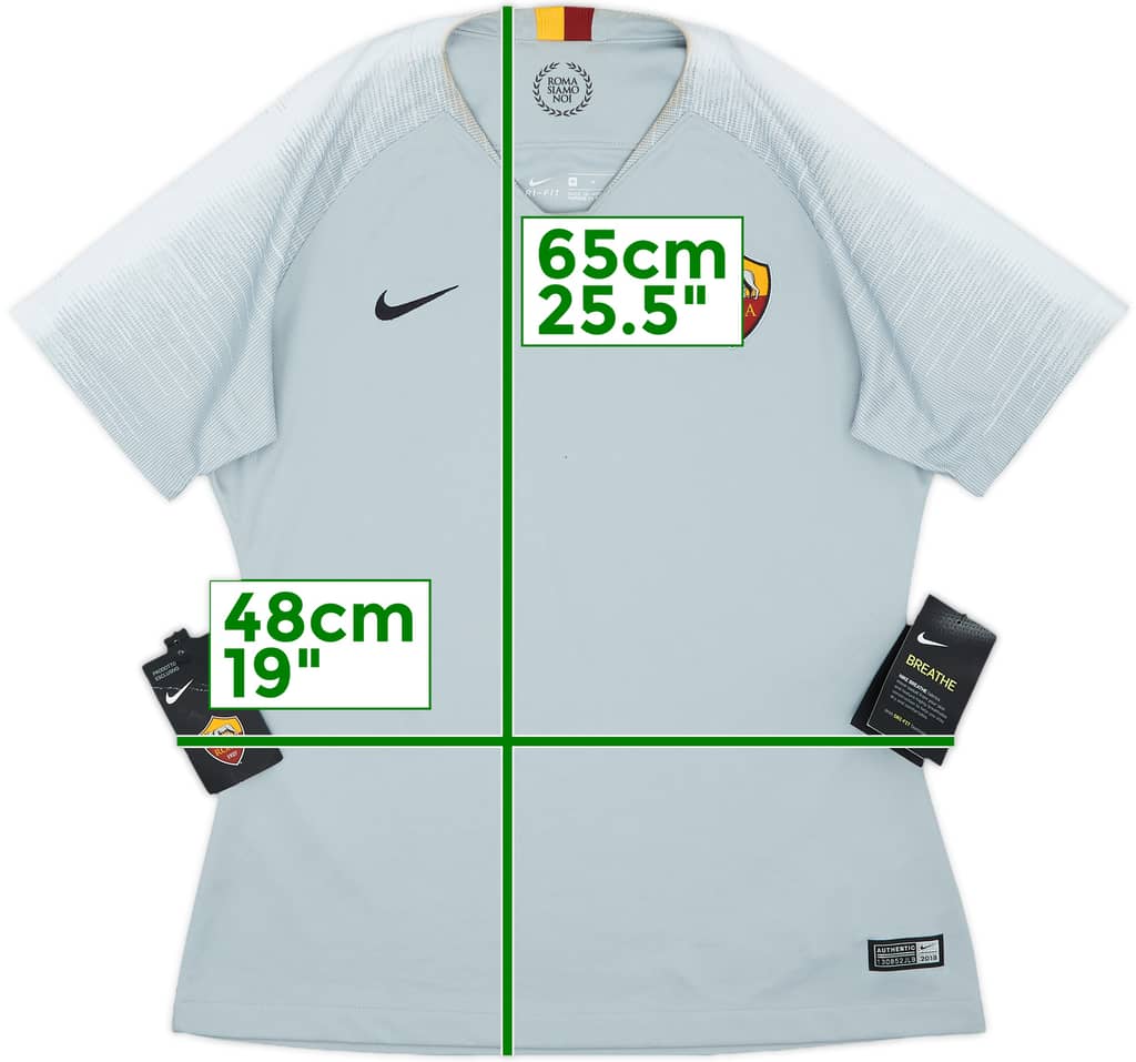 2018-19 Roma Away Shirt (Women's M)