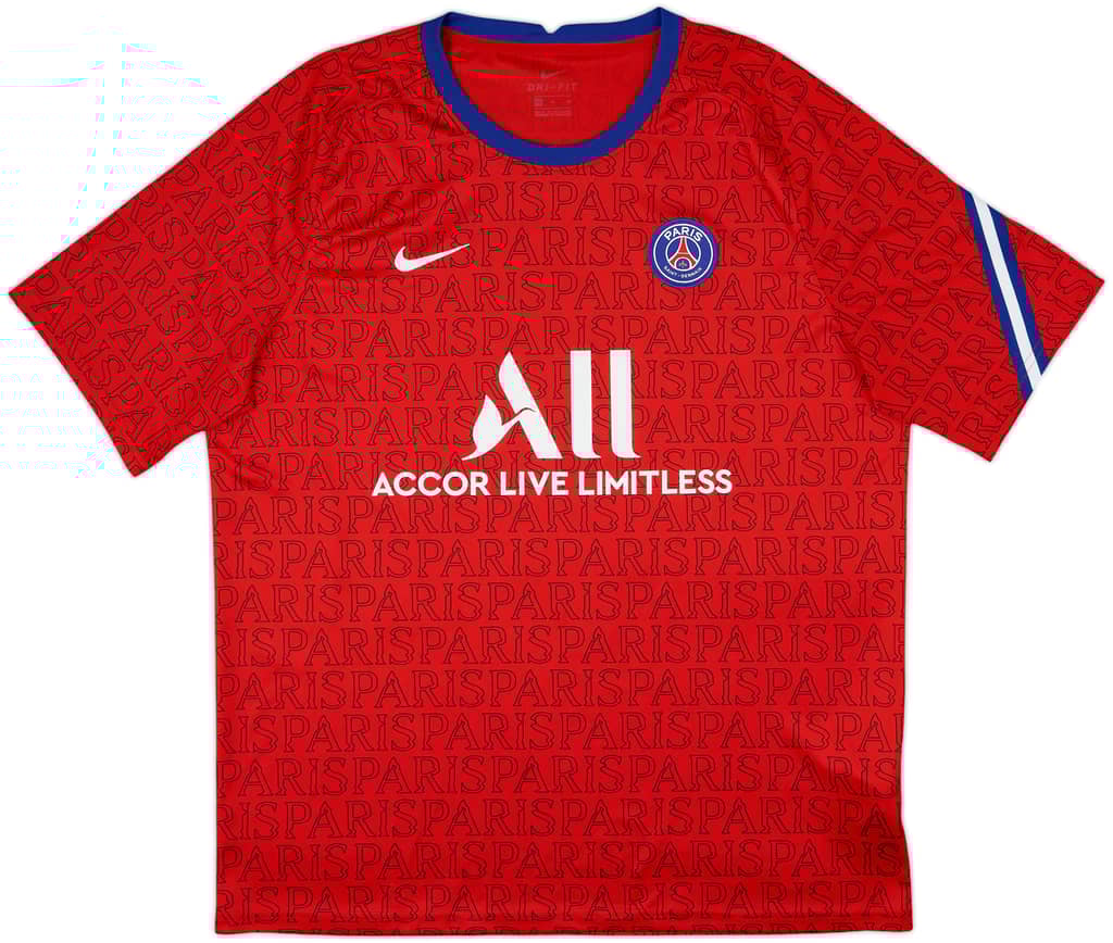 2020-21 Paris Saint-Germain Nike Training Shirt - 10/10 - (XL)