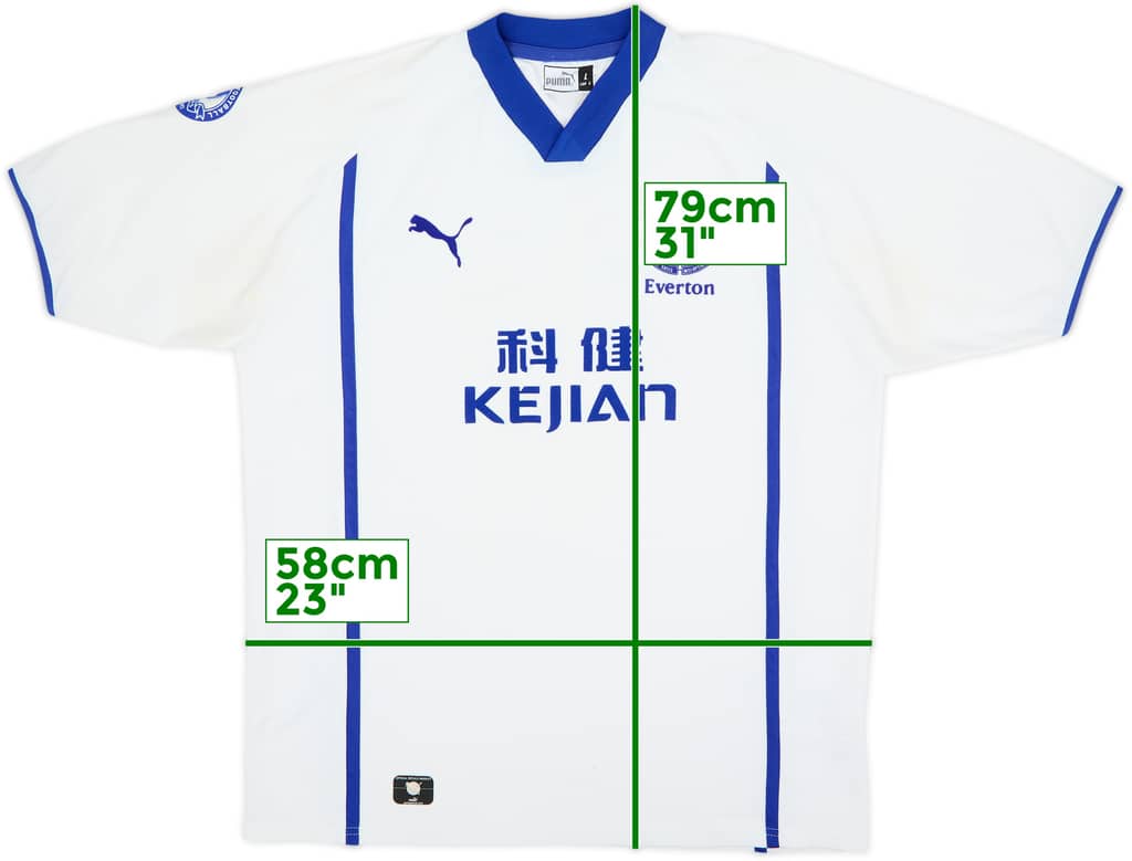 2002-03 Everton Away Shirt - 5/10 - (L)