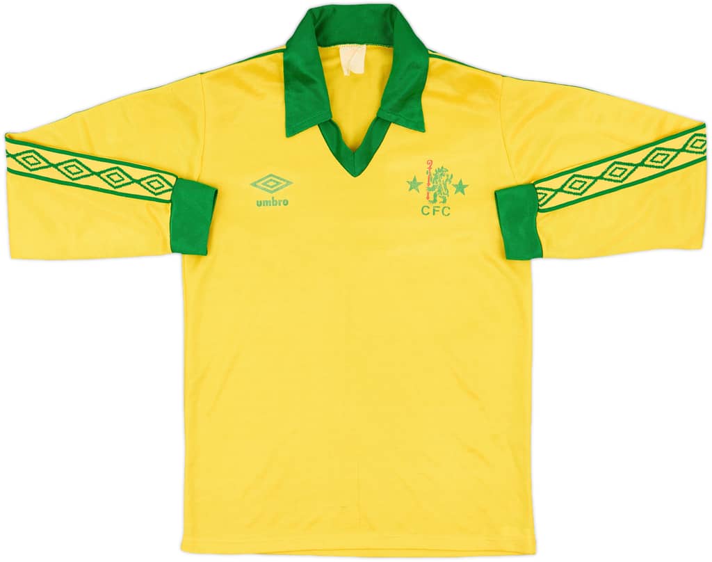 1978-81 Chelsea Away L/S Shirt - 6/10 - (S)
