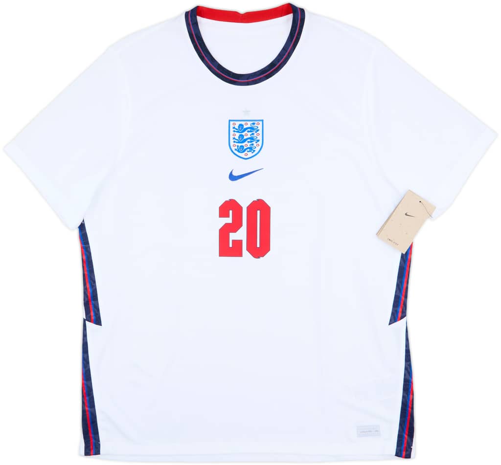 2020-22 England Home Shirt Foden #20 (XL)