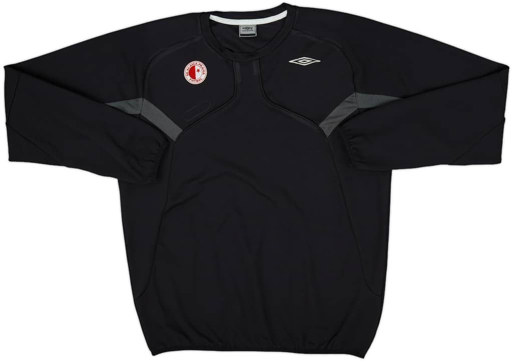 2008-09 Slavia Prague Umbro Sweat Top - 8/10 - (L)