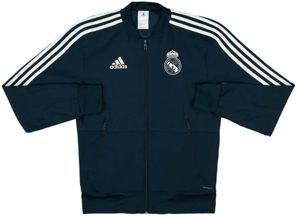 2018-19 Real Madrid adidas Track Jacket - 7/10 - (XS)
