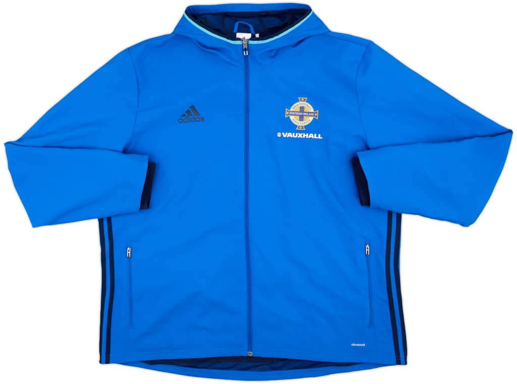 2016-17 Northern Ireland adidas Track Jacket - 10/10 - (XXL)