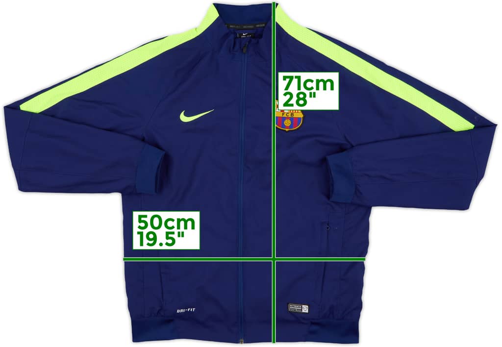 2014-15 Barcelona Nike Track Jacket - 8/10 - (M)